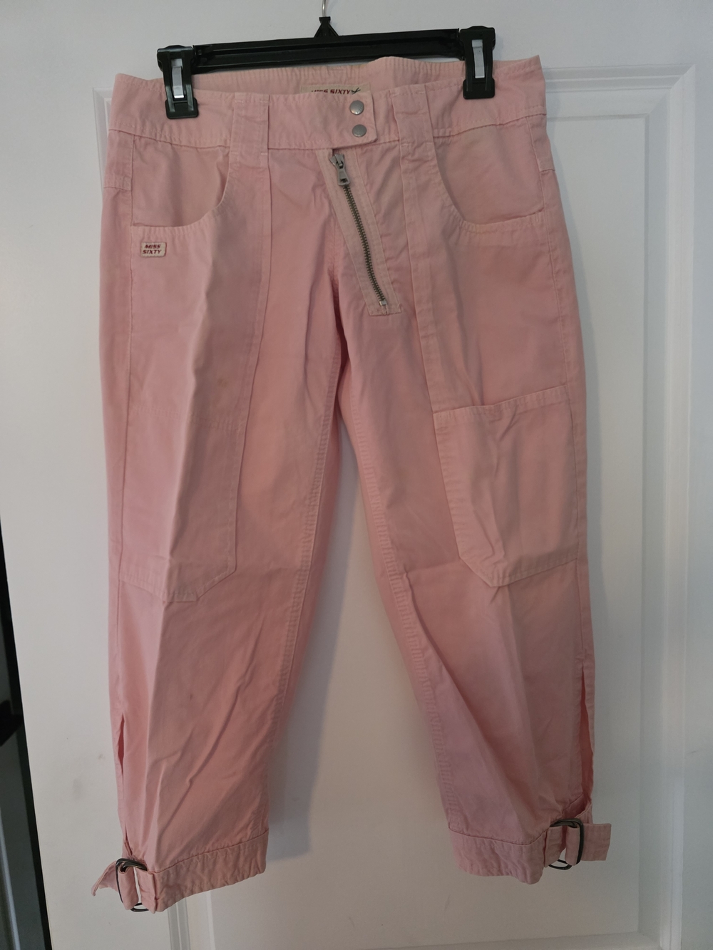 Miss Sixty Vintage Pink Cargo Pants